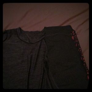 Top with leggings
